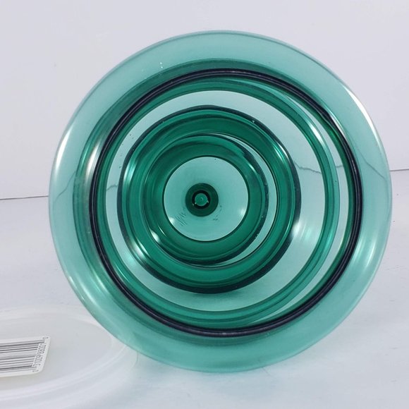 Libbey Christmas Tree Glass Green Candy Jar 7.5" - Picture 7 of 7